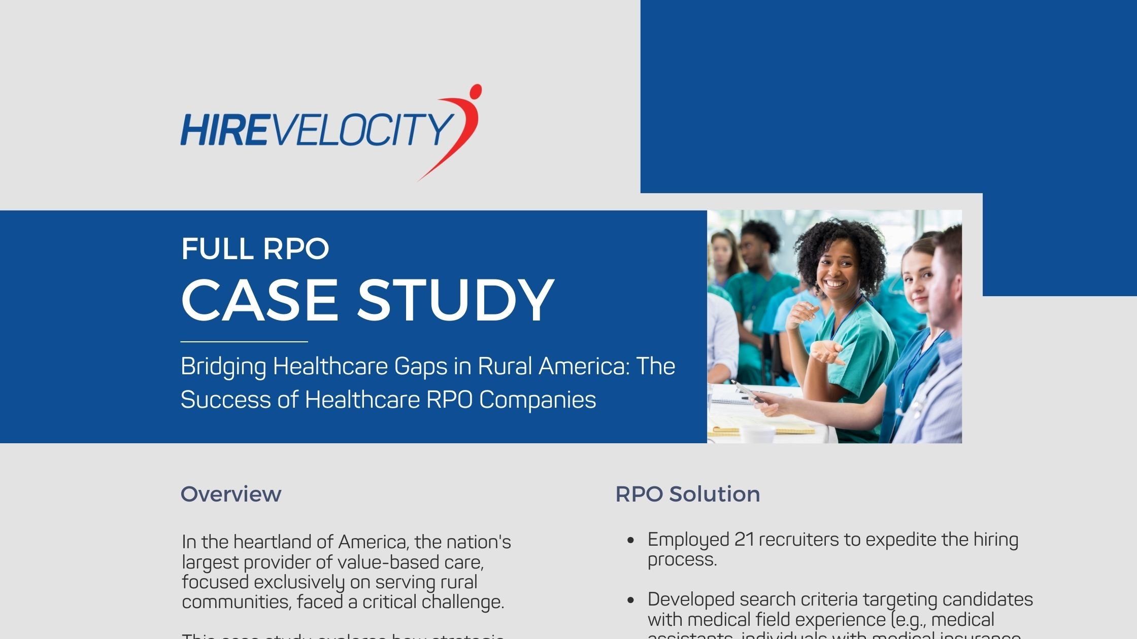 Bridging Healthcare Gaps The Success of Healthcare RPO Companies